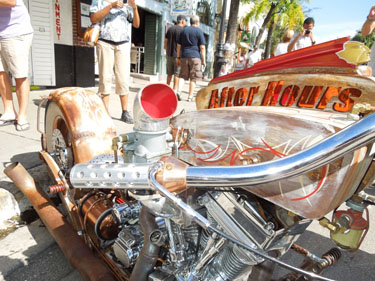 Poker Run 2012 photo - Duval Street, Key West
